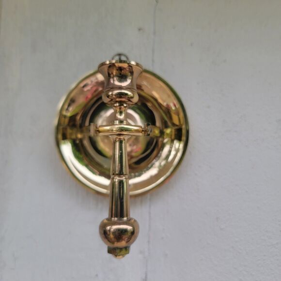 Baldwin Brass Ship Nautical Candle Holder Sconce Gimbal Wall Mount Tabletop - Picture 5 of 5